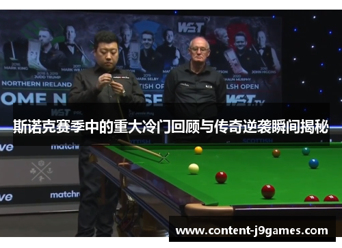 斯诺克赛季中的重大冷门回顾与传奇逆袭瞬间揭秘
